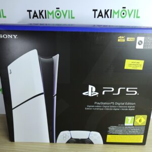 Sony PS5 Slim Digital Edition 825GB | 4K | 1 Mando | Blanco