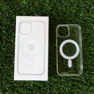 Funda MagSafe Transparente iPhone 15 Carga Inalámbrica 2800 GN
