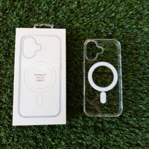 Funda MagSafe Transparente iPhone 17 | Carga Inalámbrica 2800 GN | Protección Premium Antiamarilleo