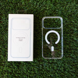 Funda MagSafe Transparente iPhone 17 Pro Max | Carga Inalámbrica 2800 GN | Protección Antiamarilleo Premium